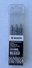 Würth Feinsteinzeug, Fliesenbohrer Polygonschaft 3x (6-8-10mm) 0641 410 003