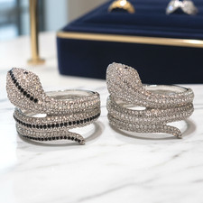 Modische Schlangen Armspange