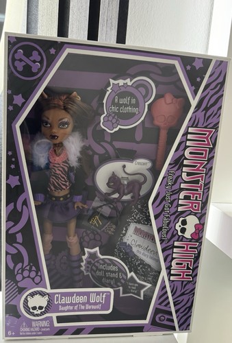 Mattel monster high clawdeen - monster,