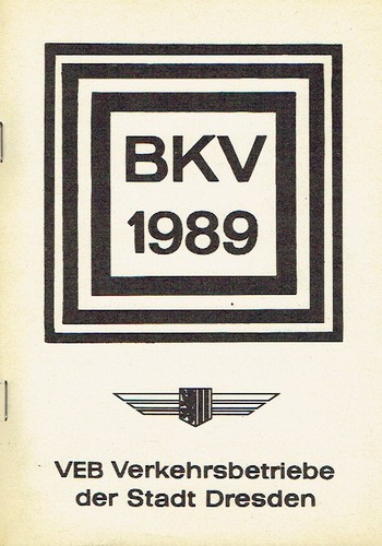 Veb verkehrsbetriebe stadt - veb,