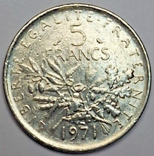 Münze Frankreich 1970-1998 5 Francs. Pick The Year