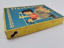 Brettspiel Gesellschaftsspiel Spiel Spielzeug "Steckhalma" schwedisches DDR alt