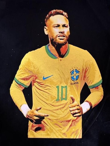 Fussball neymar textilposter - fussball,