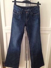 Seven For All Mankind Flare Lady Style Faye 003 Jeans 26 Bootcut Top Zustand