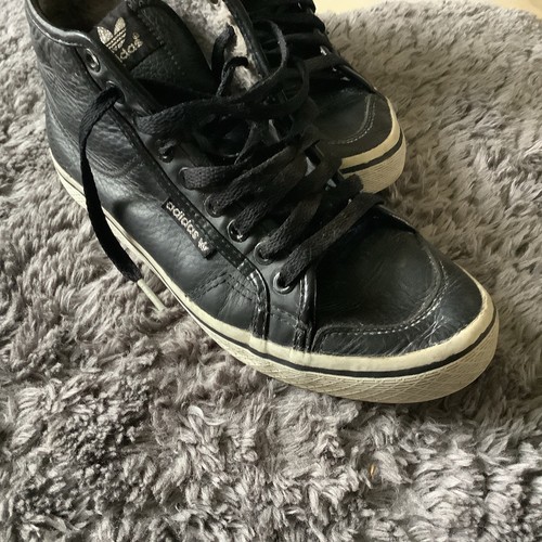 Vintage schwarze adidas mid - adidas,