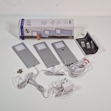 Paul Neuhaus LED-Unterbauleuchte 3er Set Warmweiß Aluminium Möbel Licht DEFEKT!