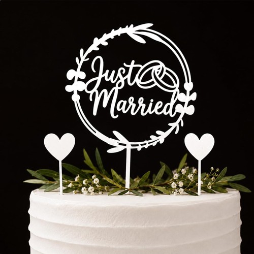 Holz hochzeitstorte deko just - hochzeitstorte,