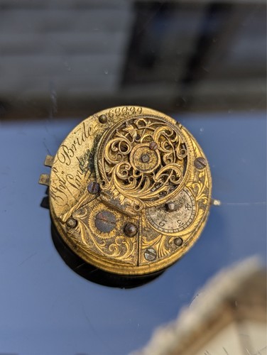 Uhrwerk spindeltaschenuhr - uhrwerk,