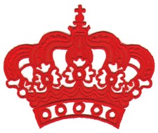 aa77★Krone Rot Prinzessin