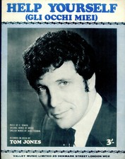Tom Jones : Help Yourself : original UK 1960's Sheet Music