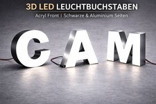 LED Leuchtbuchstaben 3D