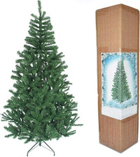 Shatchi Weihnachtsbaum Kiefer Weihnachtsbaum Alaskan Pine 6FT grün Metallstän944