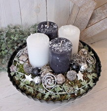 Adventskranz, Adventsgesteck