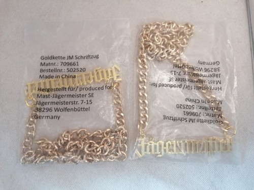 Jägermeister goldkette rapper - jägermeister,