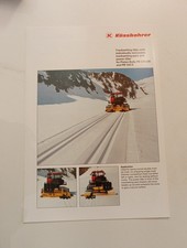 Original Prospekt Kässbohrer Pisten Bully Pistenbully PB 070 DR 130 D N4