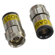 Cabelcon F-6-TD 4.9 NI Self-Install F-Stecker  6.8mm bis 7.0mm Kabel