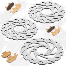 ATV Bremscheiben mit Beläge vorne hinten für Yamaha Raptor YFM 700 R 2006-2012