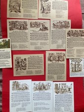 13 AK Karte Erzgebirge ALT