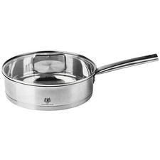 Bratpfanne Edelstahl 24cm tief