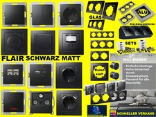Flair schwarz schalterserie - schwarz,