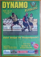 Dynamo Kreisel - Dynamo Dresden - Spandauer SV / SV Babelsberg 03 - 1997/98