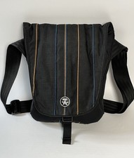 Crumpler Messenger elastisch Damen 10" Zoll schwarz Versand & Verpackung UK Verkäufer Retro Y2K 90er