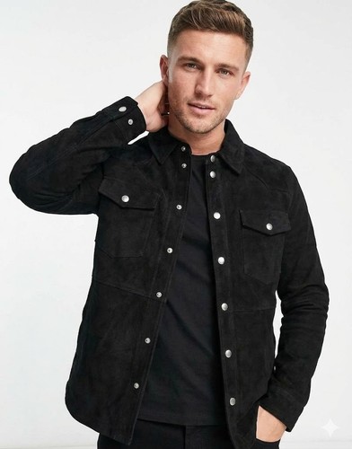 Schwarze herren wildleder - schwarze,