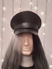 Gothic Goth Military Cap Hut