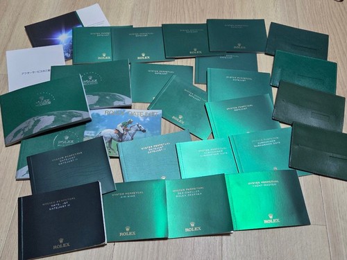 Rolex manual booklet - rolex, 27tlg