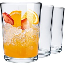 6-er Gläser Set, groß-500 ml, Kristallklare Trinkgläser, EU-Produktion