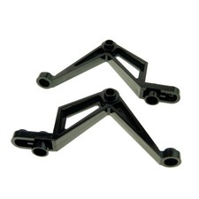 2x Lego Stütze schwarz klein
