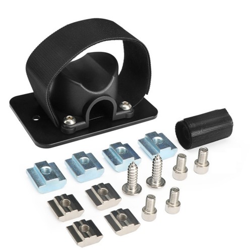 Gabelhalterung mit klettband - mit,