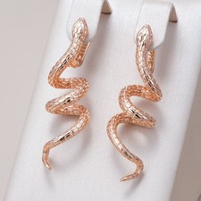 Ohrringe vergoldet mit 585er