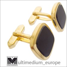 Vintage 333 Gold Onyx