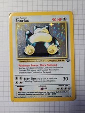 Relaxo Snorlax Pokémon Karte