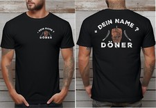 Döner Kebab T Shirt Name Firma Personalisiert Motiv Logo Spieß 46