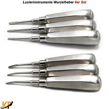 Chirurgische Luxation Elevator Luxierinstrumente Wurzelheber Zahnextraktion 6er