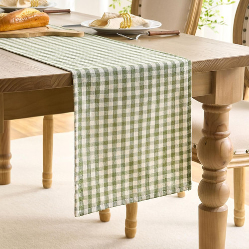 Karo tischläufer landhausstil - karo,