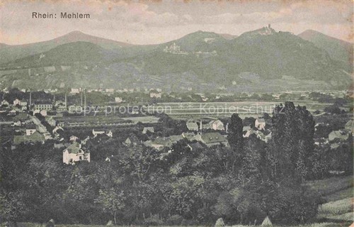 Mehlem godesberg bonn - bonn, panorama