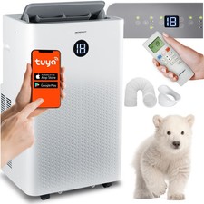 BERDSEN 5 in 1 Mobiles Klimagerät Klimaanlage 14000 BTU Timer Heizfunktion APP