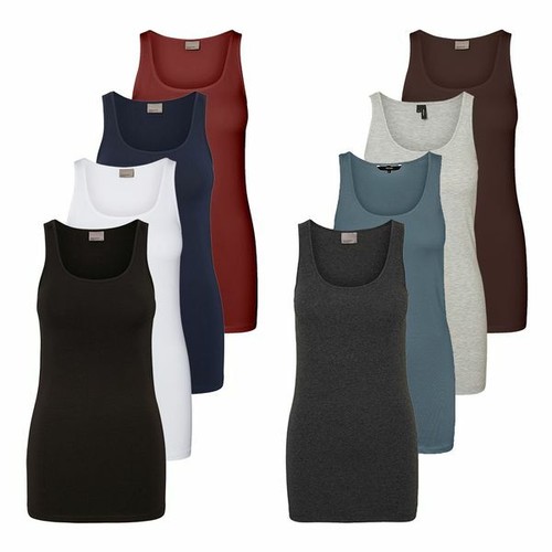 Vero moda damen tank top - tank, lang
