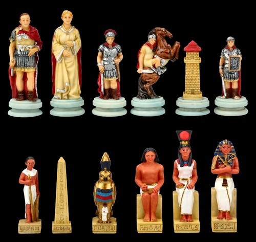 Schachfiguren set ägypter - set,