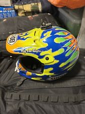 Vintage Troy Lee Des SHOEI Motocross-Helm VF-X2 Jeff Matiasevich Replica Größe L