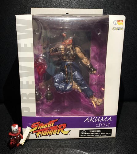 Street fighter figur - figur, akuma