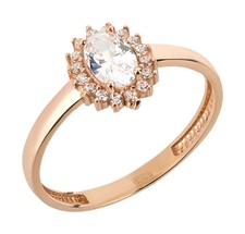 Damenring Gold-Ring aus 333