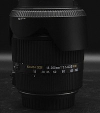Sigma 18-200mm DC OS 3.5-6.3 für Canon EF u. EF-S