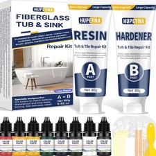 Vielseitiges Reparaturset für Badewannen, Fliesen & mehr – 250g Gesamtgewicht