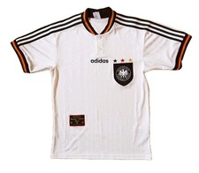 Adidas Deutschland EM 1996 Retro Trikot Neuauflage DFB weiß Gr. S