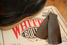 White's Schwarz Leder Derby