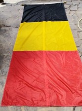 Belgien  Mastfahne 290 x 123cm mit Ösen und Befestigung Stab von Fahnen Koch